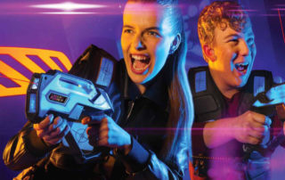 Exciting laser tag game at kids attraction in Temecula